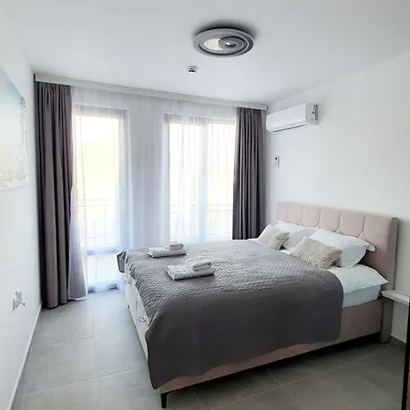 Sunshine Rose - Sea View, Neubau, Luxus Apartament Święty Włas